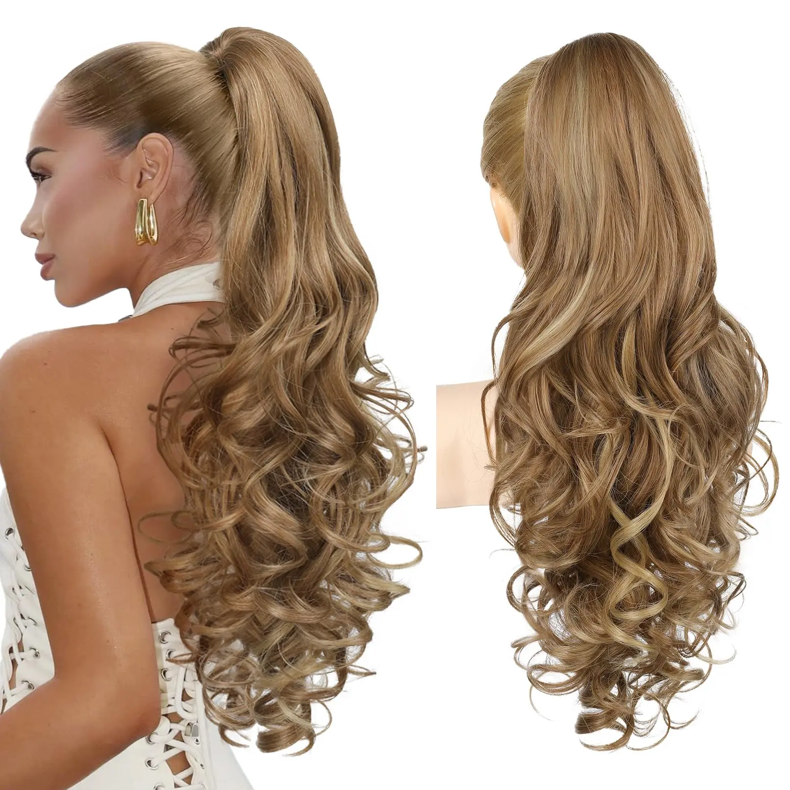 Light Brown with Highlights