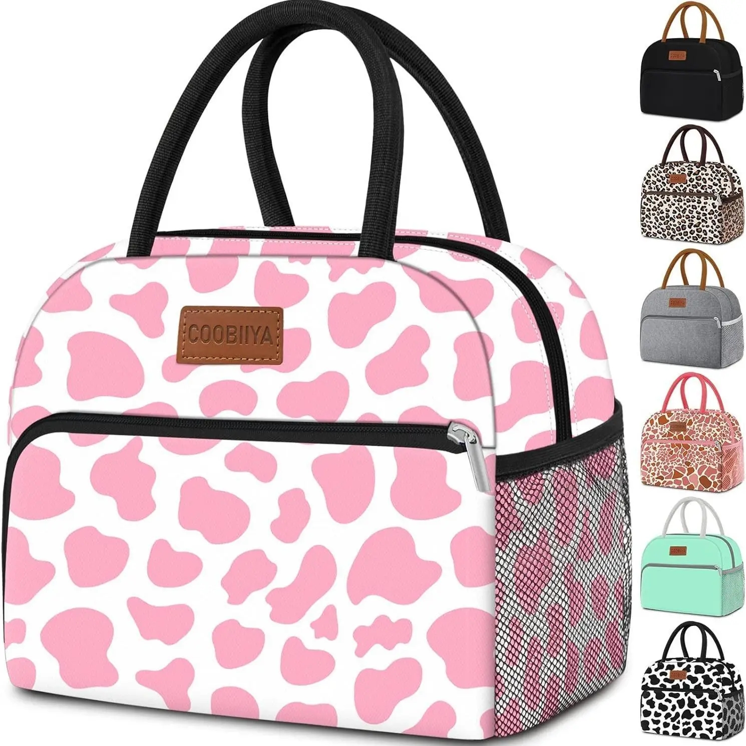 Coobiiya Large Capacity Reusable Cooler for Women and Men for Work/Office/Picnic/Travel/School Lunch Bag Durable lunch bag women lunch bags women