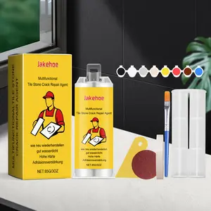 Tile Crack Repair Glue, Ceramic Tile Patching Sealant, Marble Hole Filler, Porcelain Cracked Fix, Invisible Waterproof Sealant, Liquid Form, No Ca Prop 65 Warning