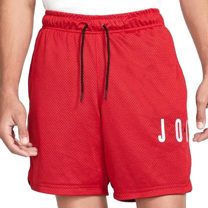 Nike Air Jordan Men's Mesh Shorts  Red Above Knee 3XL