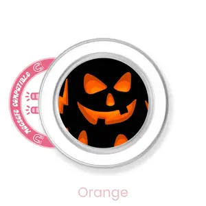 abbyrose Trickster Phone Grip with magnet Clear Orange