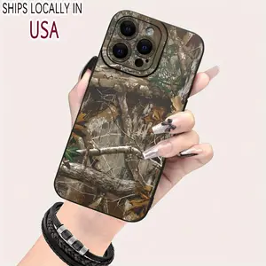 RealTree Edge Pattern Angel Eye Scrub TPU CASE Full-Body Protection Shockproof Anti-fall TPU Phone Case Color: Black White for Men Women for iPhone 16 15 14 13 12 11 XS XR X 7 8 6s Mini Plus Pro Max SE