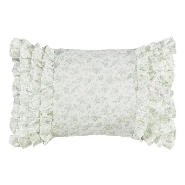 Laura Ashley Harper Sage 14" X 20" Breakfast Pillow