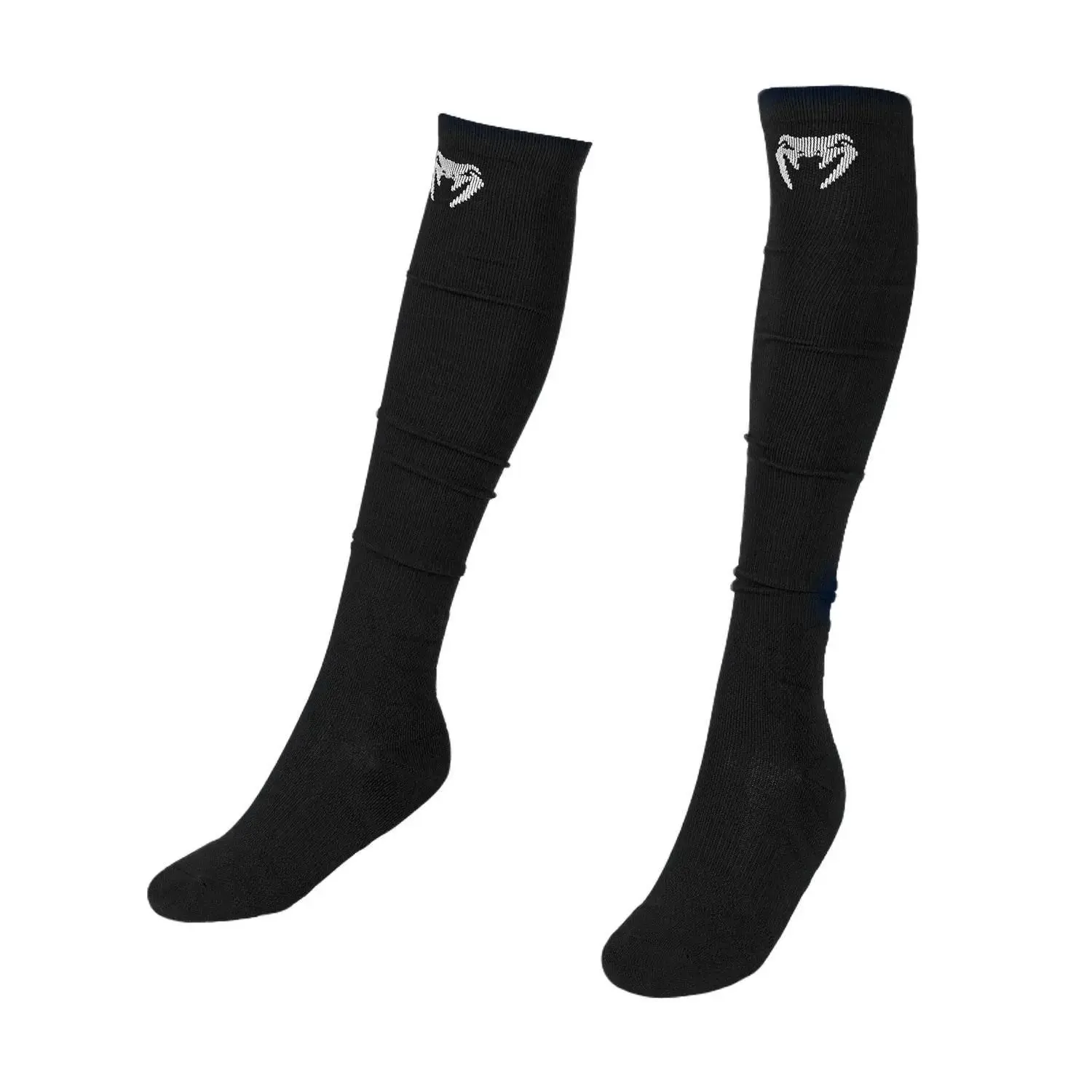 Venum Elite Over-the-Calf Athletic Socks - Football, High Intensity Use - Long Compression Fit, Durable, Breathable, Moisture-Wicking, Abrasion Resistant, Arch Support, Cushioned, Resist Stretching Sports Socks, Abrasion Resistant Sports Socks