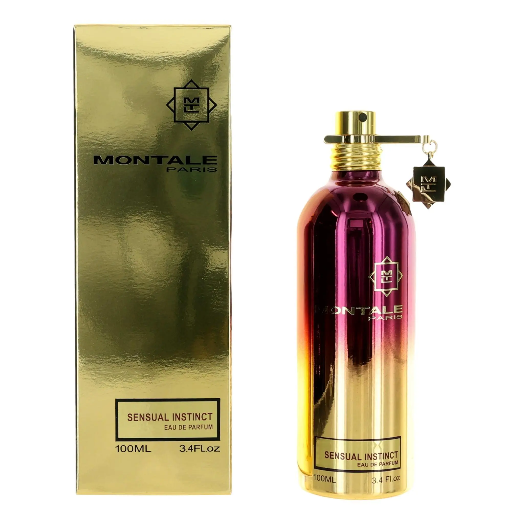 Montale Paris Sensual Instinct Unisex Wear Eau de Parfum - 100ml (3.4 fl oz) Liquid Perfume, No Excess Frills, Luxurious Gold Gift Box, Premium Unboxing Experience