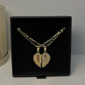 14k Gold Plated Te Amo Necklace