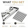 Mini Compound Bow & Arrow Set, Portable 1 Set Stainless Steel Indoor Targeting Archery Leisure Kit with Pulley System, Creative Indoor Recreation Supplies