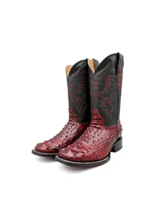 RED NILE CAIMAN PRINT | MEN’S COWBOY BOOTS