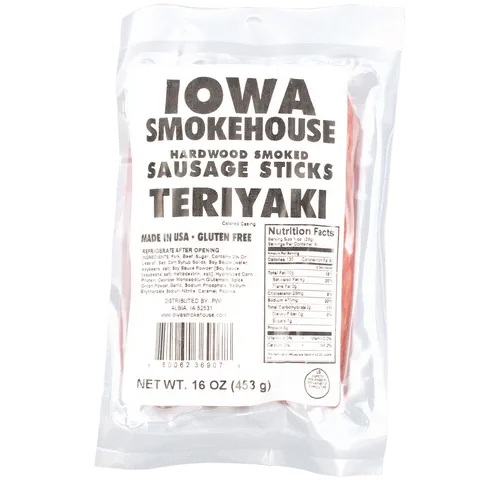 16 oz Sausage Sticks Teriyaki