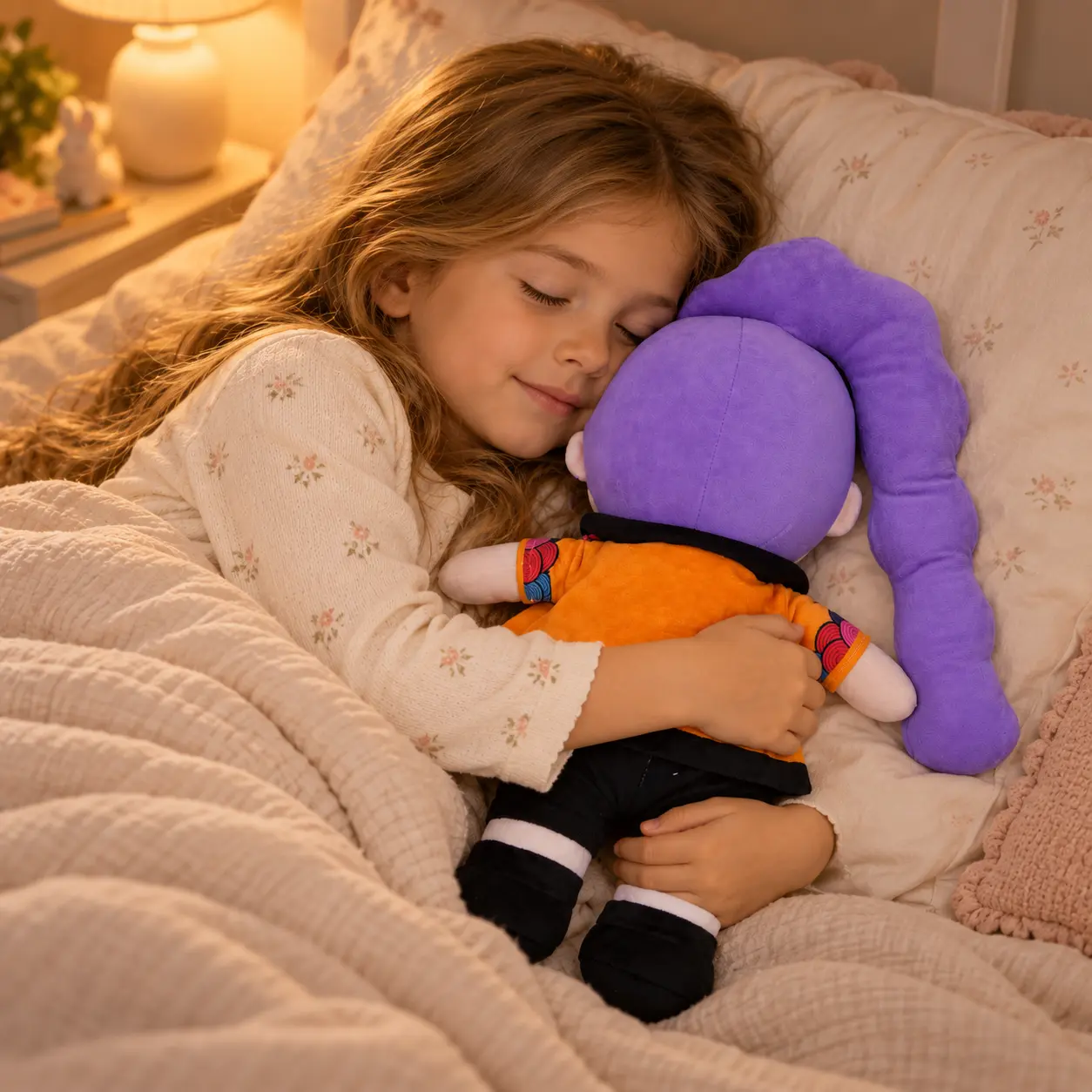Breathing Plush Toy Gift with Gentle Rhythmic Motion, Soft Stuffed Companion for Daughters, Sons, Grandkids, Friends and Plush Lovers, Cozy Bedroom and Dorm Room Decor, Cuddle Buddy for Everyday Moments, Birthday, Christmas and Valentine's Day Gift
