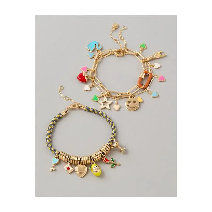 AE Pride Charm Bracelets 3-Pack
