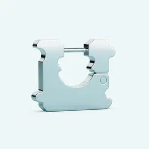 Mini Bread Tag Earring