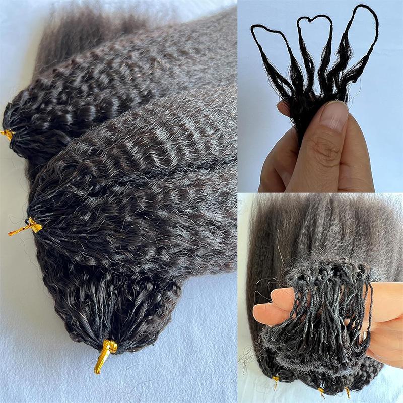 [NEW ARRIVAL]ISEE HAIR Crochet Human Hair, Designed for Miracle Knots Pre-Separated 50g/Pack-Knotless Boho Braids Plush Texture Time-Saving Wear