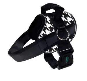 Joyride 2.0 Houndstooth Outlet B grade – Easy On No Pull Dog Harness durable for Small Dogs Miniature mini Schnauzer Adjustable Neck Strap Anti-Chafe Padding Reinforced Stitching Classic Pattern Vest XS S M L XL