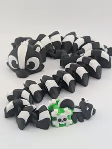 Giant Skunk-Dragon Hybrid | 17.5-Inch Sensory Fidget with "Smell Warning"