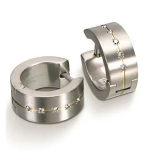 0503-11 Boccia Titanium Earrings