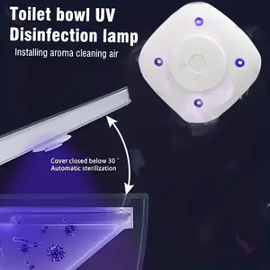 The toilet disinfection lamp is easy to operate and install. It safeguards the health of your family and thoroughly purifies the toilet.