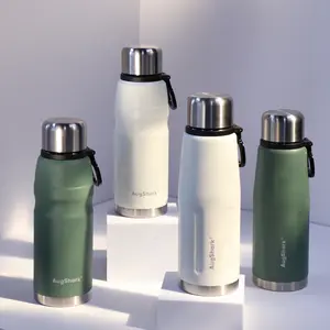 Augshark 20oz Insulated Water Bottle 316 Stainless Steel Bottle — leak-proof, Easy-Clean & Tea Filter Ready Travel Coffee Cup Thermos Cups water bottle gift holiday birthday travel cup