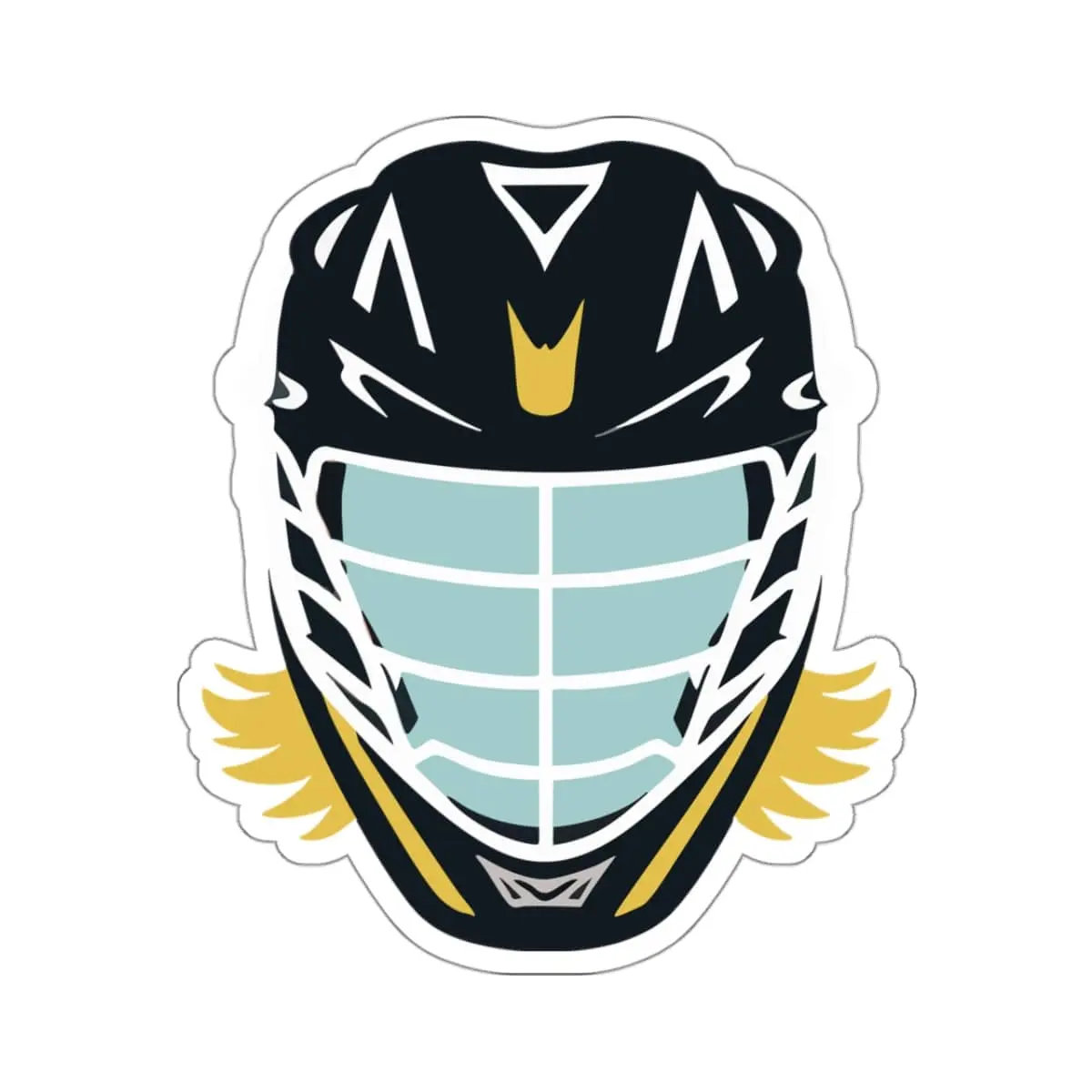 Flow Lacrosse Sticker (Blond)