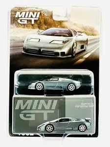Mini GT Mijo Exclusive Bugatti EB110 Super Sport Grigio Scuro #1002