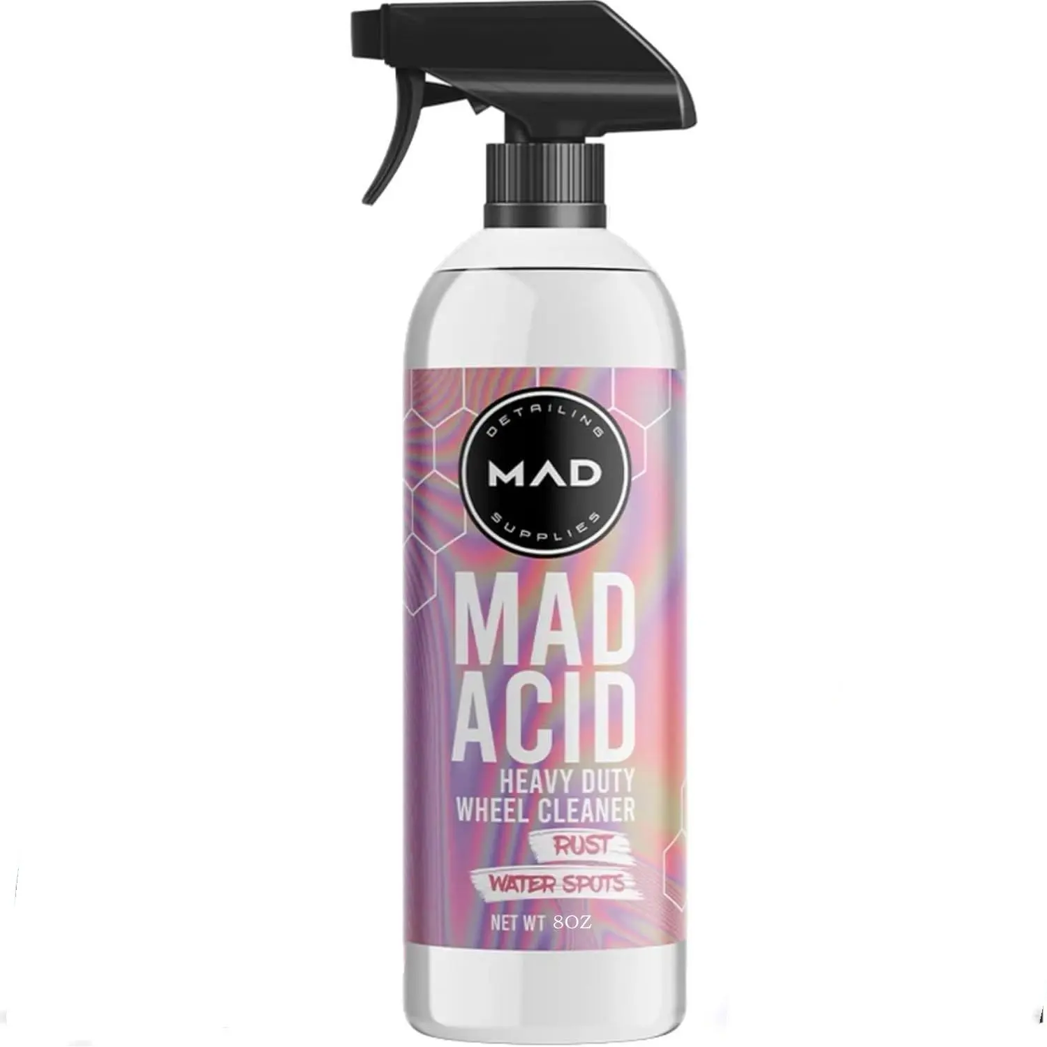 Mad Acid Heavy Duty Glass Cleaner, Car Wheel Cleaner, Chrome Finish, Water Spots, Effective Surface Cleaning Solution, Ideal for Automotive Use