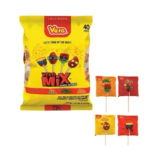 Vero Mix Banda Intensa - Lollipops Sweet Tangy Candies Snack Candy Bonbon