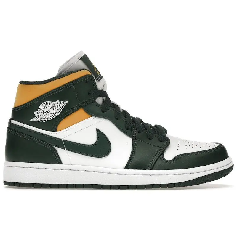 Jordan Men's 1 Mid Sonics (2021) Basketball Shoes, from StockX