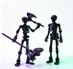 Poseable Skeleton Figure StatueDlY Building Kit for Creativity & Stress Relief!