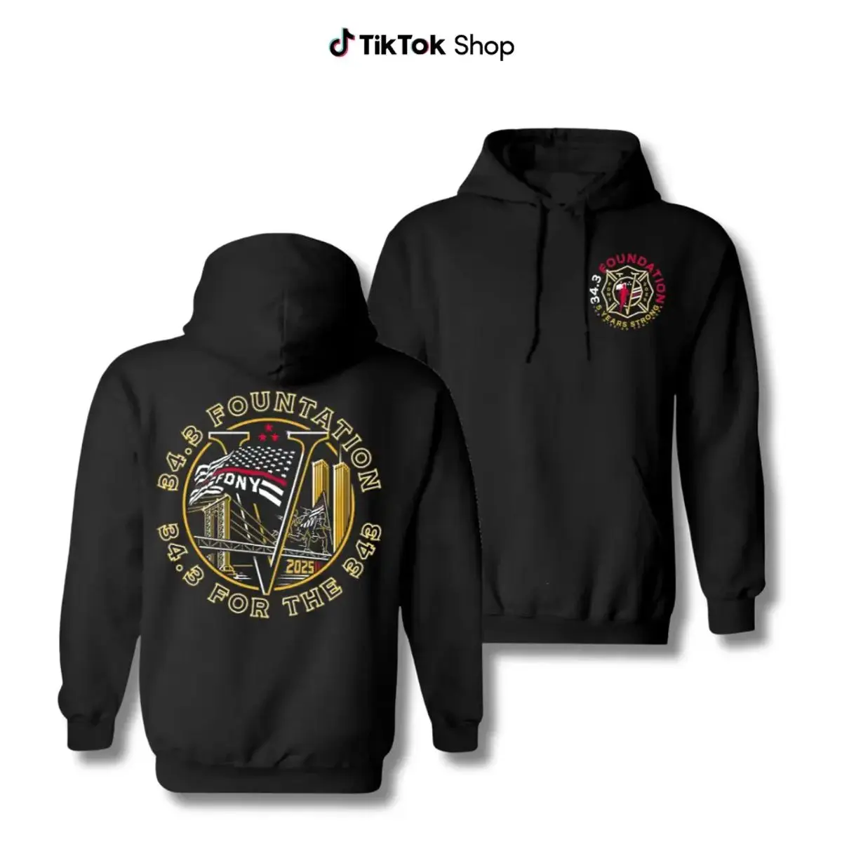 Fdny 343 Firefighter Memorial T Shirt Sweatshirt Hoodie, 9/11 Never Forget Tribute Pullover, Vintage Streetwear Hoodie For Firefighters And Patriots, September 11th Remembrance Gift Apparel, Unisex Sweater Pullover Tee