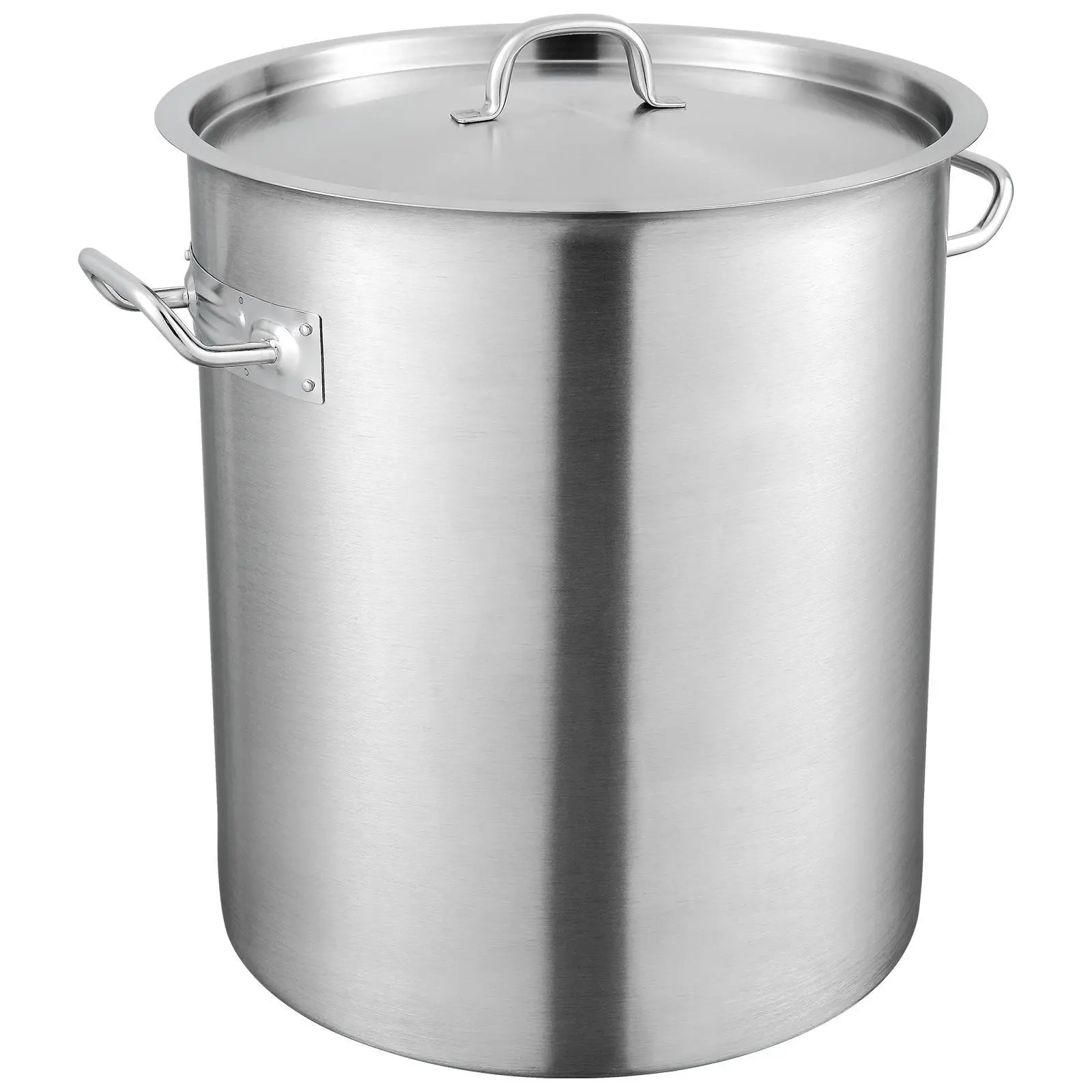 【SummerFinds】VEVOR Stainless Steel Stockpot,  42 Quart Large Cooking Pots, Multipurpose Cookware Sauce Pot with Lid & Handle, Heavy Duty Commercial Grade Stock Pot, Sanding Treatment, for Large Groups Events Silver