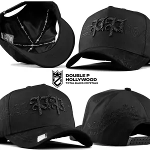 Double pp total black cap