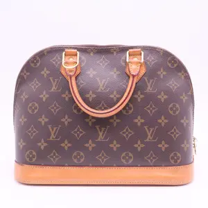 Pre-owned Louis Vuitton Canvas Shoulder Bags Monogram Alma PM