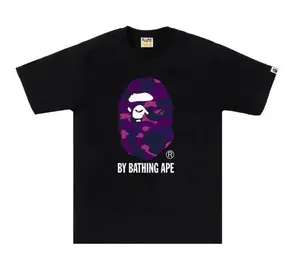 BAPE Color Camo By Bathing Ape Tee Black Purple