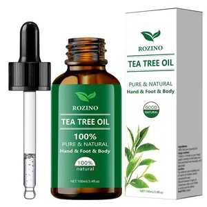 100ml Tea Tree Essential Oil, Deeply Nourishing & Moisturizing Hair Oil, Multipurpose Hair Care Product for Body, Face, and Hair