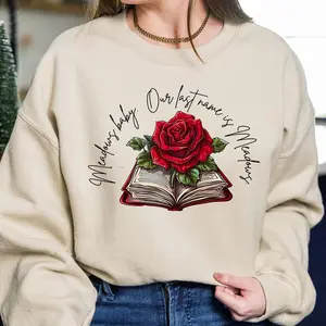Zade Meadows Haunting Adeline Sweatshirt, Zade and Adeline Hoodie, Run Little Mouse Women's Shirt, Dark Romance Merch, HD Carlton Sweater
