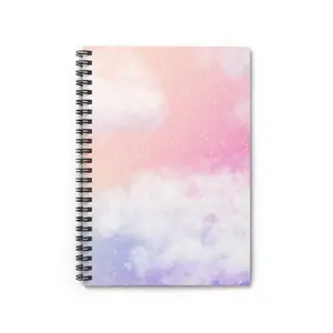 Dreamy Cloud Spiral , Perfect for Journaling, School, Gifts, Art Projects, Cloudy Aesthetic, Travel Journal personal notebook