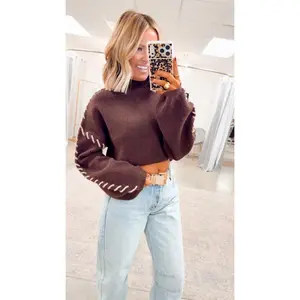 Chestnut Fog Sweater-Brown Sand