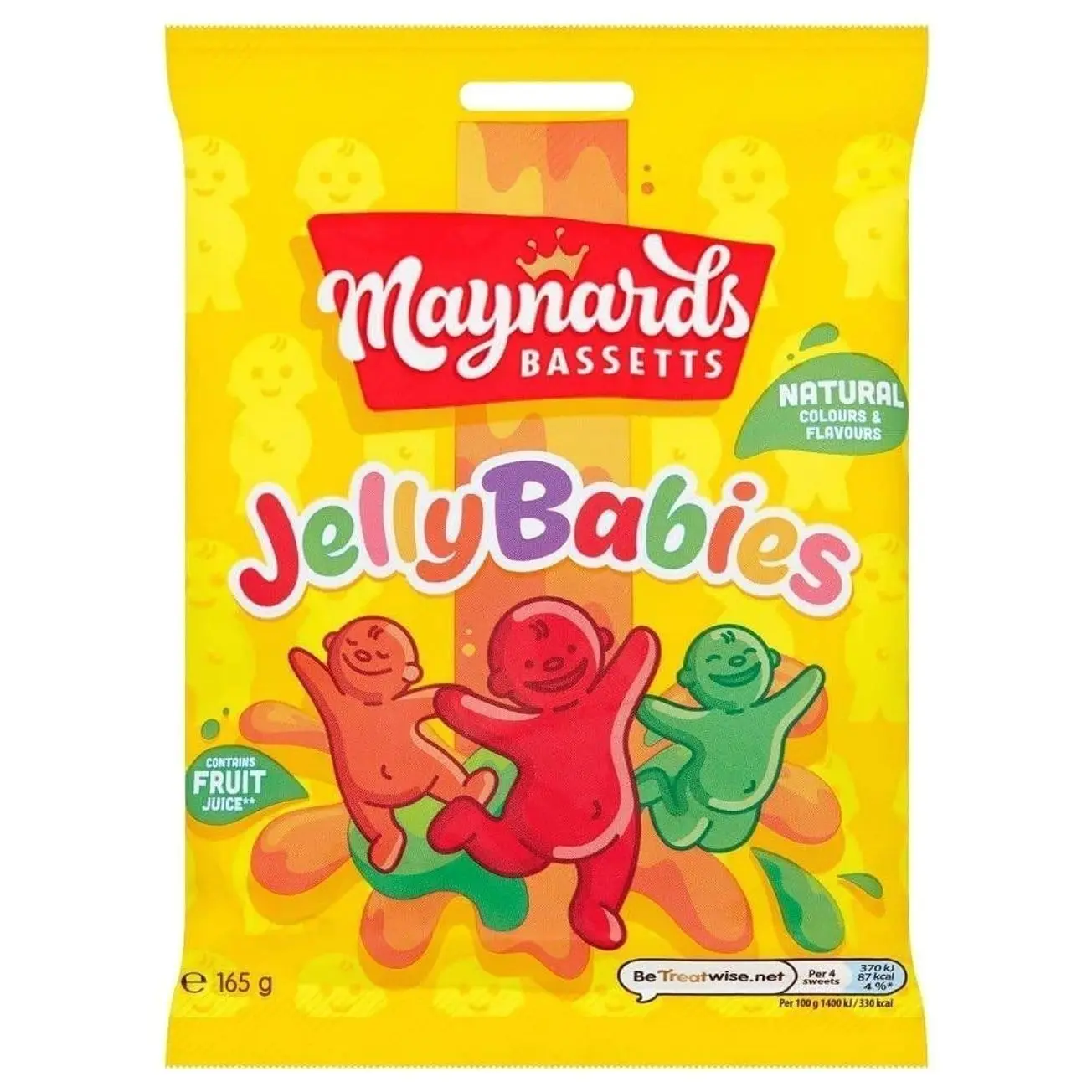 Bassetts Jelly Babies 165g (Pack of 4)