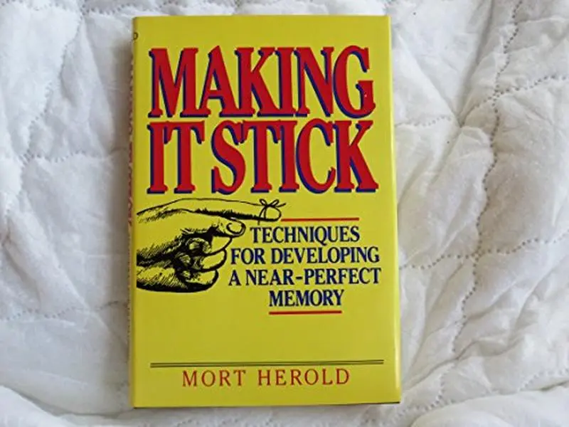 USED Book - Making it Stick: Techniques for Dev N by Mort Herold (Hardcover) - english