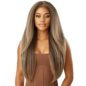 Outre Melted Hairline Kinky Soft Edges Glueless HD Lace Front Wig - KINKYSOFT 1