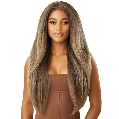 Outre Melted Hairline Kinky Soft Edges Glueless HD Lace Front Wig - KINKYSOFT 1
