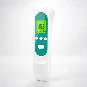 Non-Contact Infrared Forehead Thermometer, Instant 1-Second Accurate Reading for Kids and Adults, Fever Alert with 3-Color Backlight, Dual Mode for Body & Object, Memory Recall for Family Health Monitoring