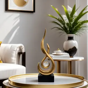 High-End Flame Bead Ornament Suitable for Housewarming Gift, Living Room Wine Cabinet Decoration, Soft Home Decor Accessories