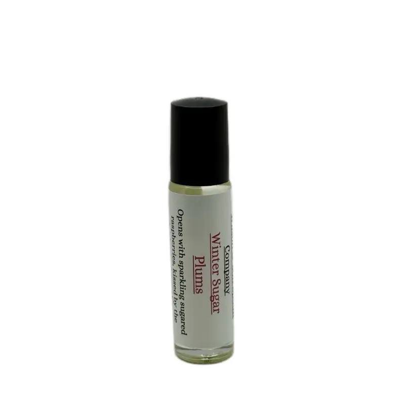 Winter Sugar Plums Roller Body Oil - 10 ml Sweet-Scented Body Oil with Fruit Fragrances, Daily Use Cosmetic Aroma Enhancement Liquid, Sweet-Scented Body Oils