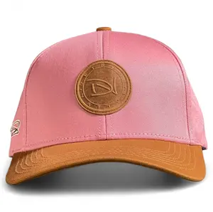 PINK/BROWN DETROIT NATIVE HAT
