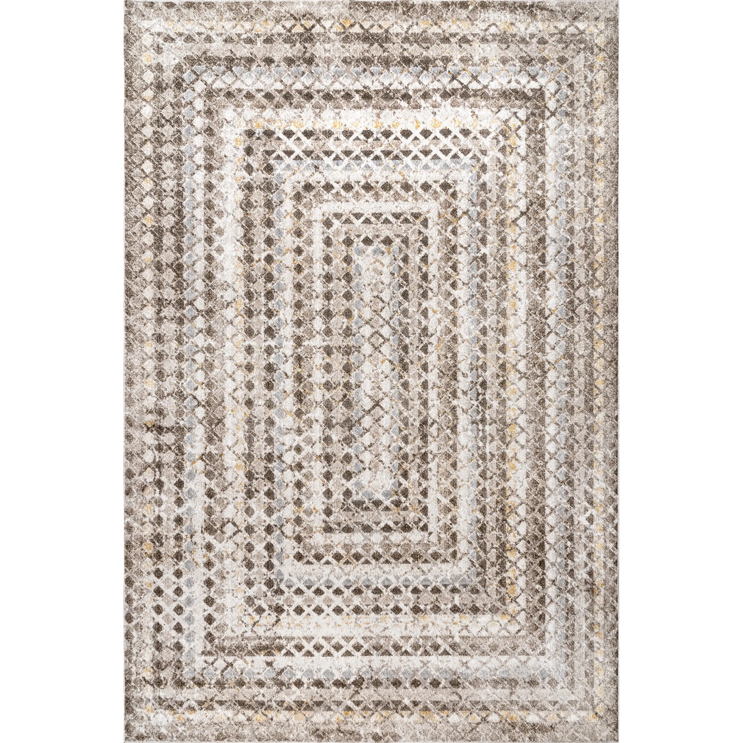 Carley Machine Washable Geometric Area Rug