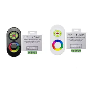 LED RGB Strip Controller 18A DC12V 24V RF Wireless Touch Remote Control Dimmer