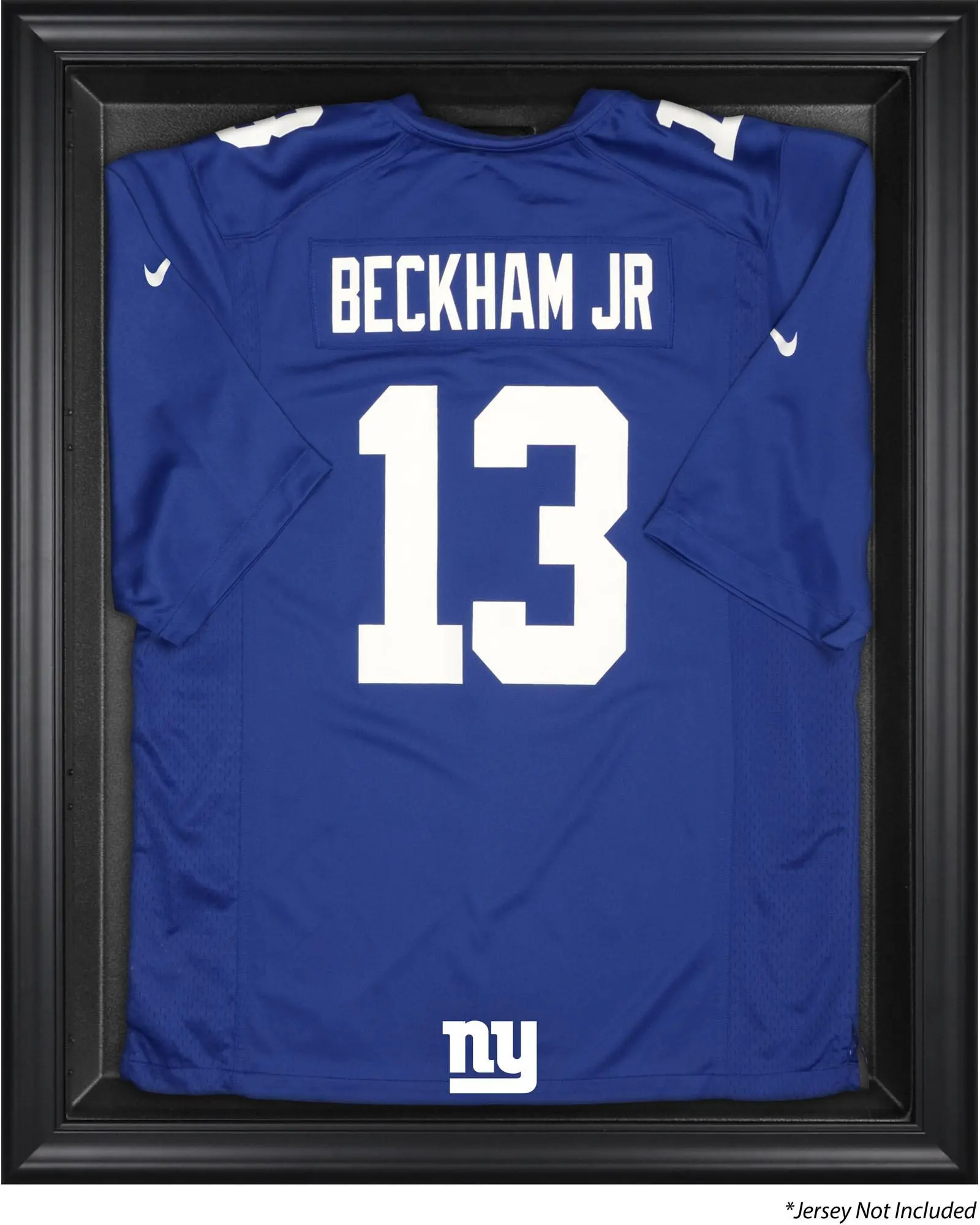 New York Giants Black Frame Jersey Display Case - NFL Memorabilia