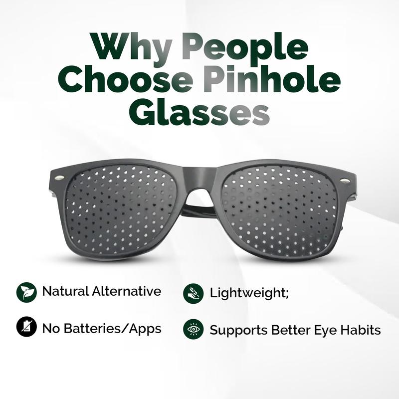 Pinhole Vision Correction Glasses – Naturally Improve Focus & Clarity