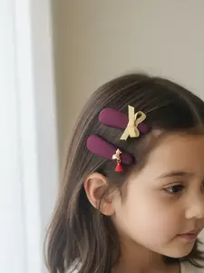 Korean Style Floral Hair Clips for Baby Girls, Handmade Fabric Barrettes, Cute Hair Accessories for Kids Birthday Party Gifts